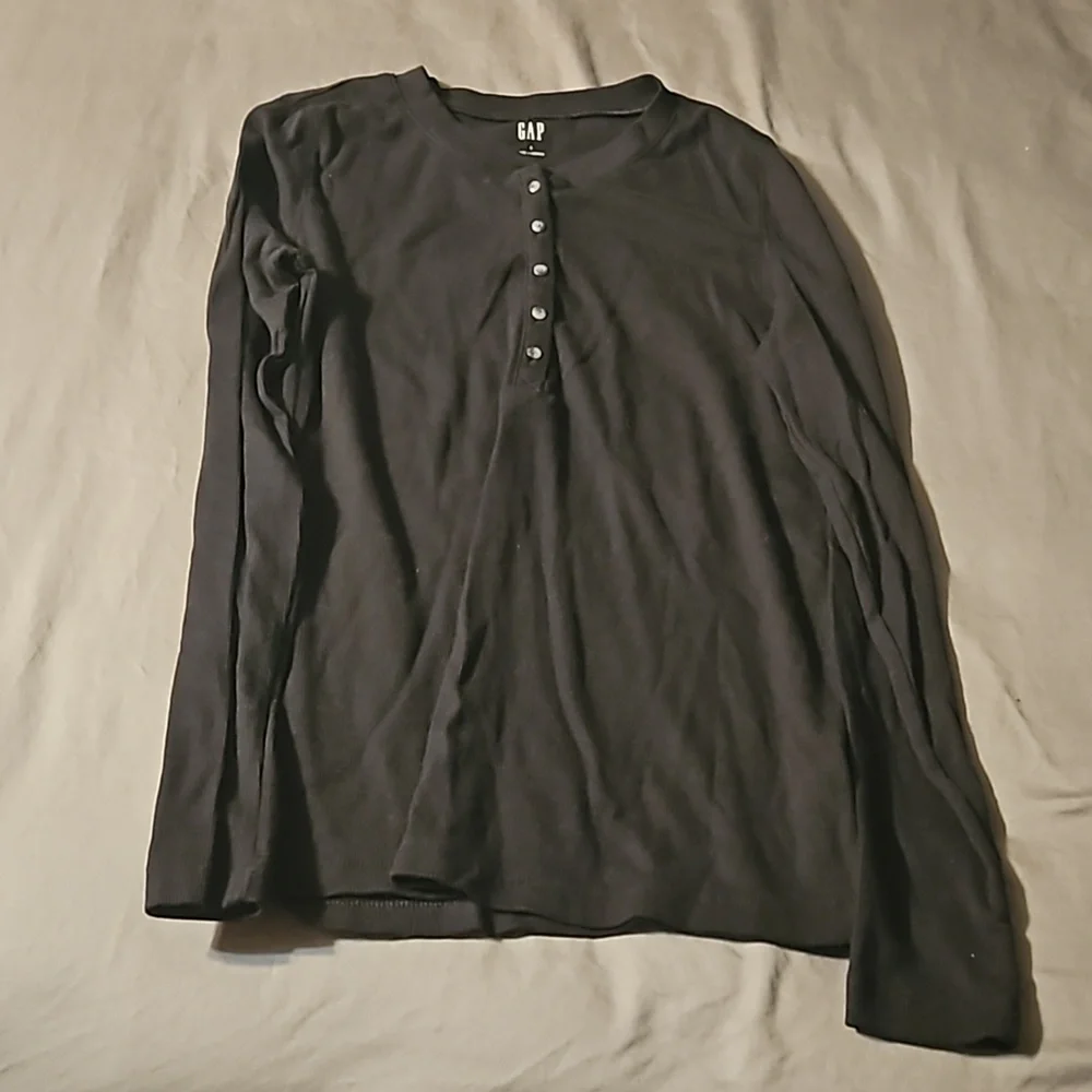 button down henley - Picture 2 of 2
